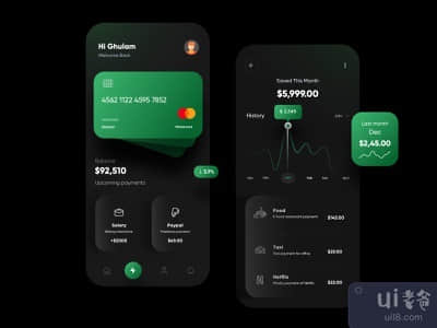 金融移动应用程序设计(Finance Mobile App Design)