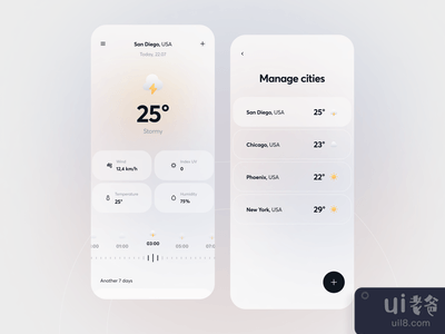 天气应用程序(Weather app)