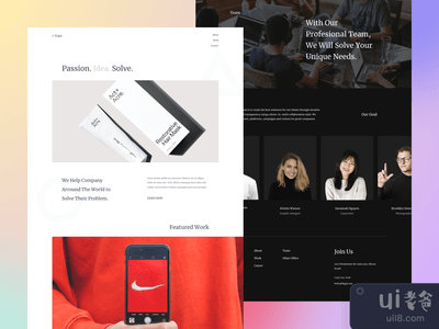 Ikigai - 登陆页(Ikigai - Landing Page)