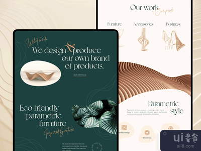 家具公司网站设计(Furniture Company Website Design)