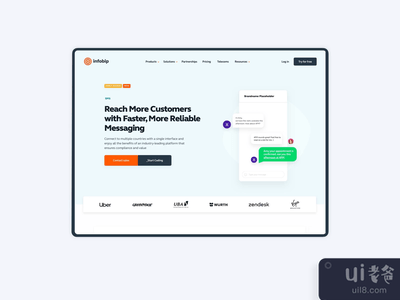 Infobip网站(Infobip website)