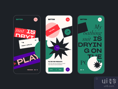 移动应用程序的UI概念(UI Concept for Mobile App)