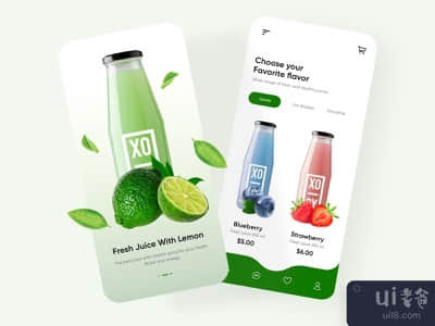 鲜榨果汁手机应用(Fresh Juice Mobile App)