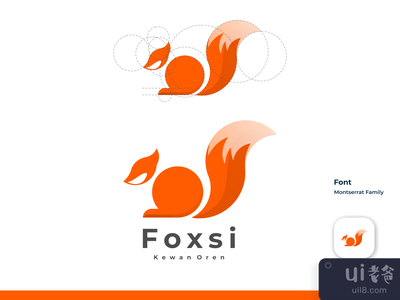 狐狸精标志(foxsi logo)