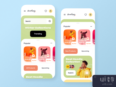 购物商店应用程序(Shopping Store App)
