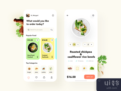 食品配送 - 移动应用程序(Food Delivery - Mobile App)