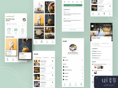食品配方应用(Food Recipe App)