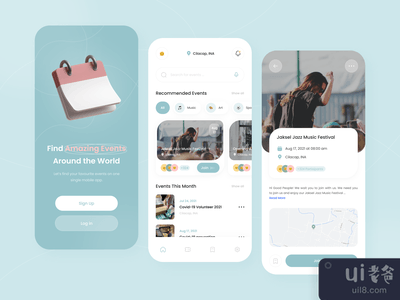 事件应用程序 - 重新设计(Event App - Redesign)