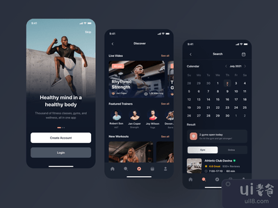 Workfit - UI Kit(Workfit - UI Kit)
