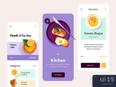 移动应用--厨房(Mobile application - Kitchen)
