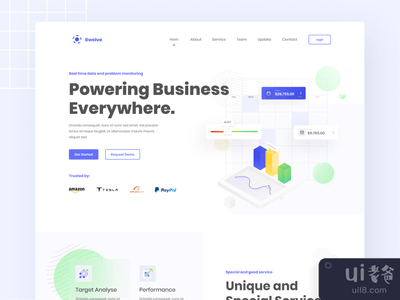 Bwelve Bussines登陆页面(Bwelve Bussines landing page)