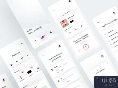 家庭助理应用程序UI图(Home assistant app UI Map)