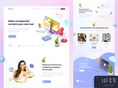 创意内容着陆页(? creative content landing page  ?)
