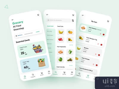 杂货店移动应用程序(Grocery Mobile App)
