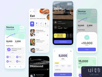 航空公司忠诚度移动应用程序(Airline Loyalty Mobile App)