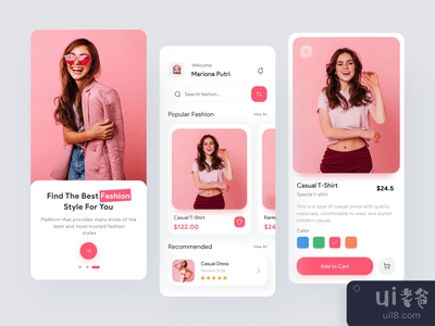 Likjid - 时尚移动应用(Likjid - Fashion Mobile App)