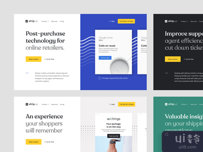 舰载机登陆页(Shipup Landing Page)