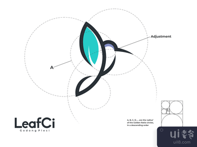 利福齐公司的标志(LeafCi logo)