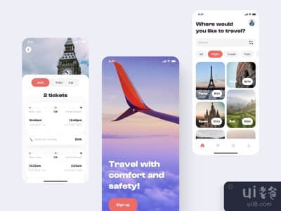 Skyfly移动应用程序设计(Skyfly mobile app design)