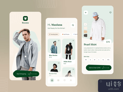 Buzana - 服装店应用程序(Buzana - Clothing Store App ?)