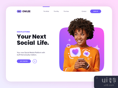 欧莱雅社会媒体概念(OWLEE Social Media Concept)