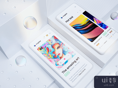 Crypter - NFT市场UI工具包(Crypter – NFT Marketplace UI Kit)