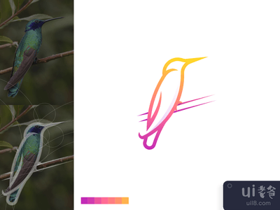 鸟巢标志(Birdsyn Logo)