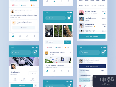 社交媒体应用程序(Social Media App)