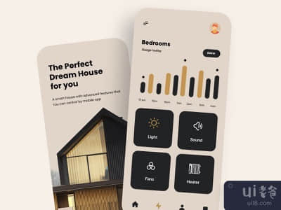 智能家居移动应用设计(Smart Home Mobile App Design)