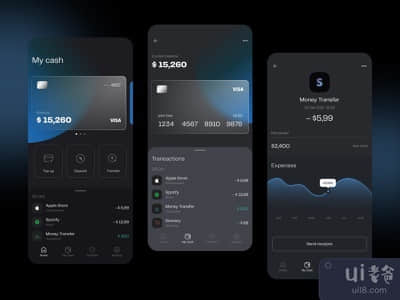 金融 - 手机银行应用程序(Finance - Mobile banking App)
