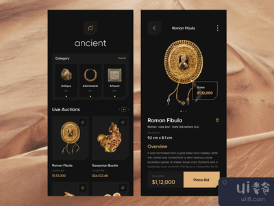 古代拍卖应用(Ancient Auction App)