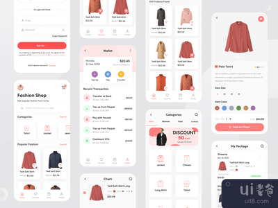 fashop - UI Kit(fashop - UI Kit)