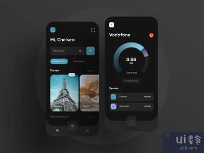 黑暗用户界面(Dark UI)