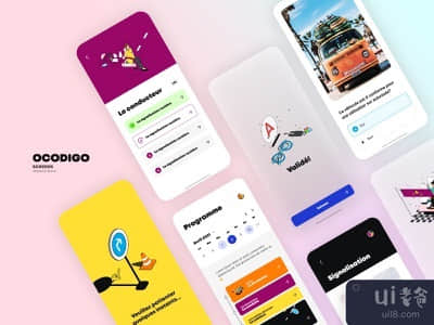 Ocodigo应用程序屏幕(Ocodigo App Screens)
