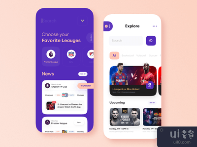 体育新闻应用(Sports News App)