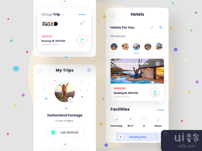 旅游 : 酒店预订应用程序(Travel : Hotel  Booking  app)