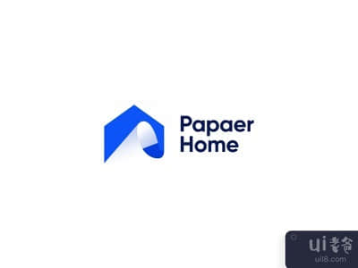 家庭用纸标志设计(Home Paper Logo Design)