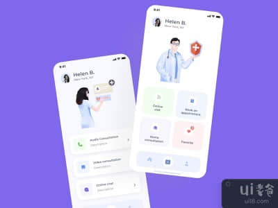 医生的移动应用设计(The doctors mobile app design)