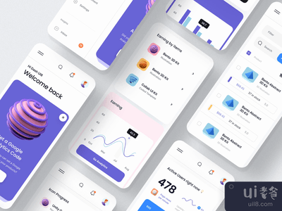 统一仪表板套件 - 移动版(Unity Dashboard Kit – Mobile Version)