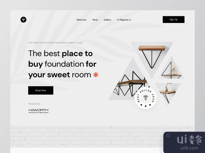 Pondasi登陆页动画(Pondasi Landing Page Animation)
