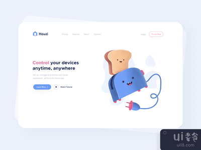 智能家居网站(Smart Home Website)