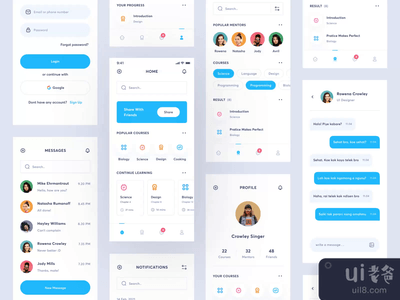 学习平台动画版(Learning Platfrom Animated Version)