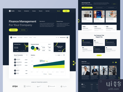 Duitin-Finance Landing Page(Duitin-Finance Landing Page)