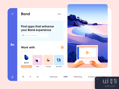 网络应用 - 乐队(Web app - Band)