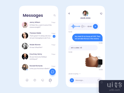 信使的UI设计(Messenger UI Design)