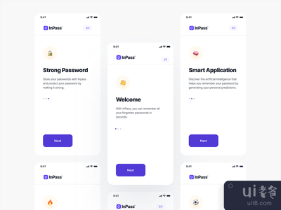 InPass移动应用/步骤(InPass Mobile Application / Steps)