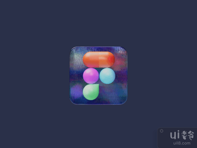 费格玛3D图标#2(Figma 3D Icon #2)