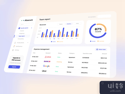 财务规划平台(Abacum重新设计)(Financial Planning Platform (Abacum Redesign))