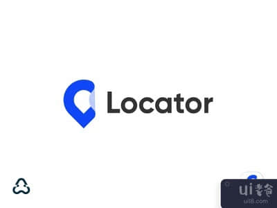纸张定位器的标志设计(Paper Locator Logo Design)