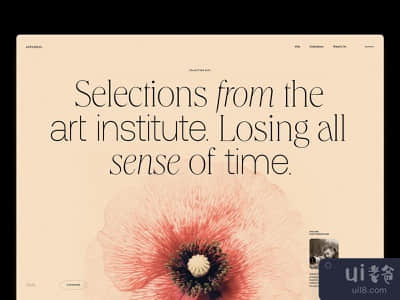 艺术博客收藏页(Art Blog Collection Page)